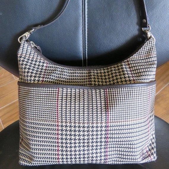 ralph lauren plaid purse