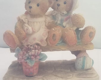 Dierbare knuffels Tracie en Nicole Side by Side met vrienden Priscilla Hillman Enesco Corp 1992