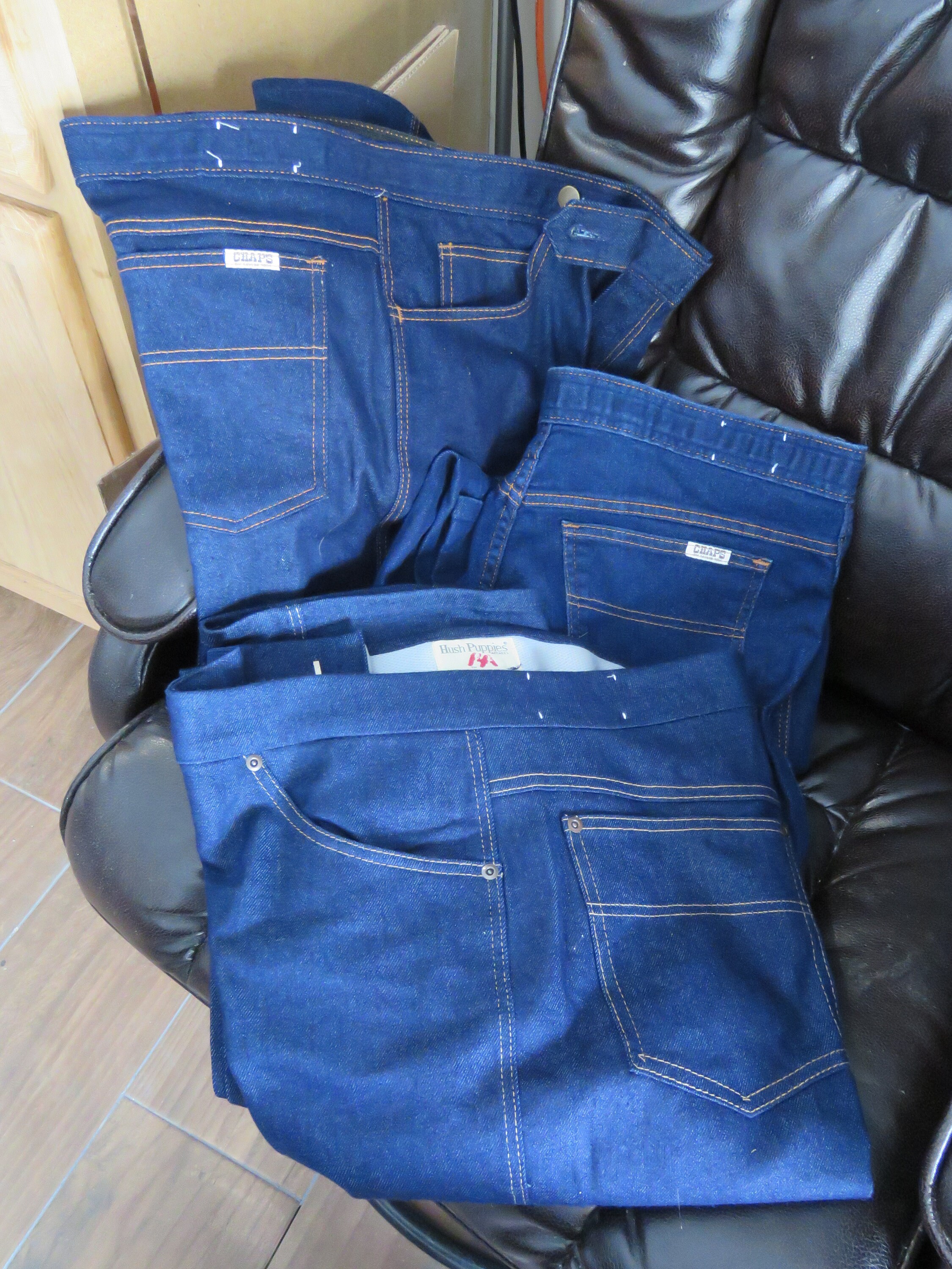 Vintage Men's Denim Jeans34x34set of 3 