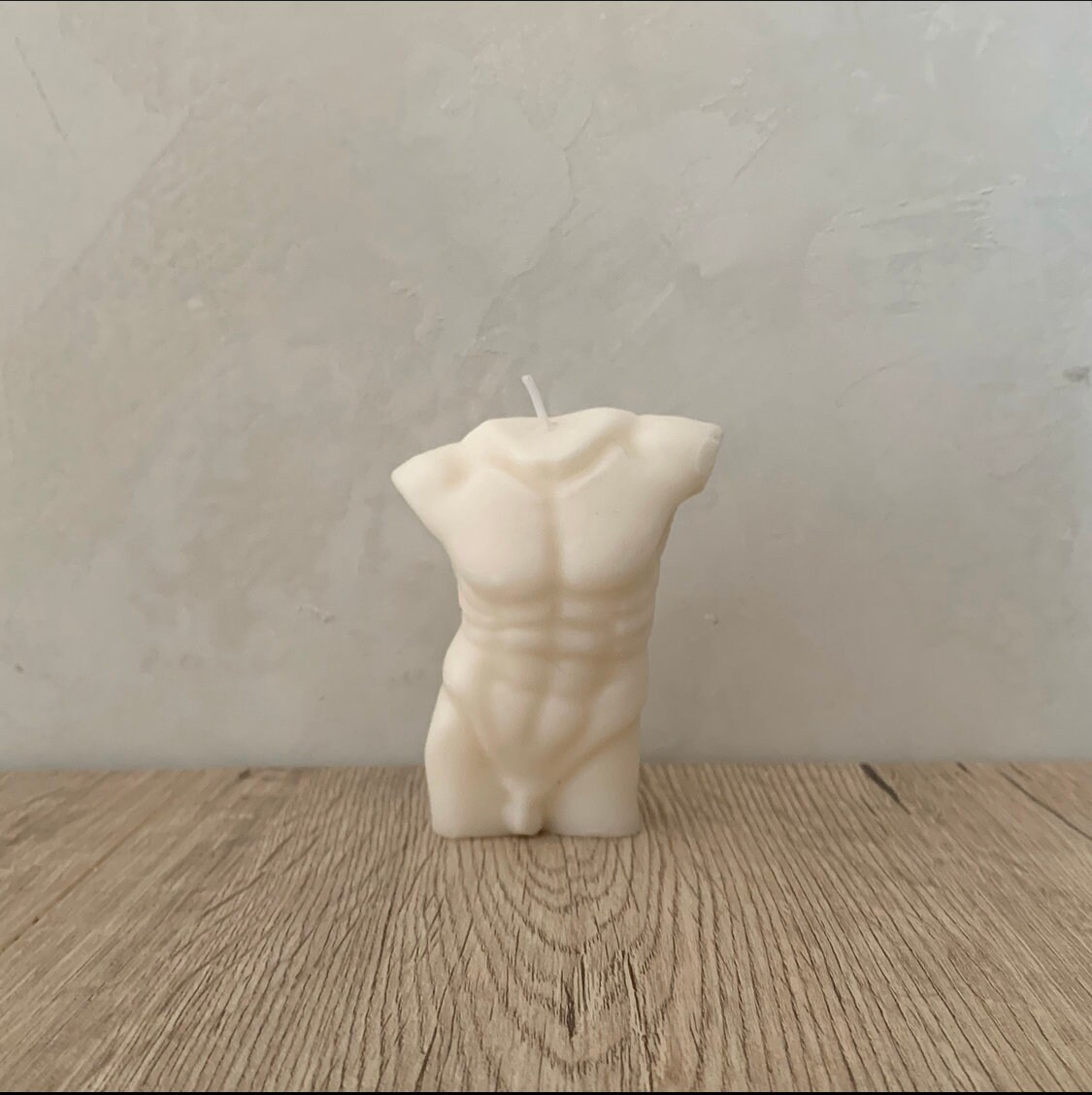 Bougie - Buste Homme