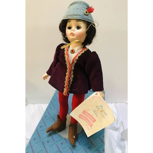Vintage Madame Alexander ROMEO Boy Portrait Children Doll 1360 w Tag and Box