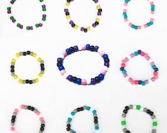 Gender Identity Pride Bracelet (Optional Custom Pronouns)