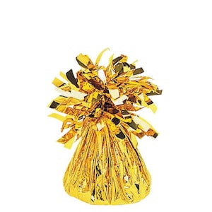 Gold Metallic Foil Balloon Weight