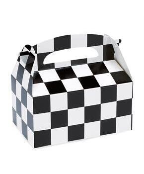 Black and White Checkered Lunch Box – The Checkered Flag Store