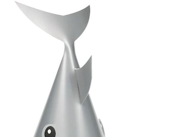 Shark Party Hats, Set of 8, Shark Party Favors, Boy Birthday, Shark Theme Birthday Party