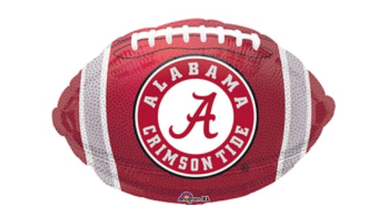 Alabama Balloon,  18" Foil Balloon, Bama Football Party, Alabama Football Themed Party, Sports Party