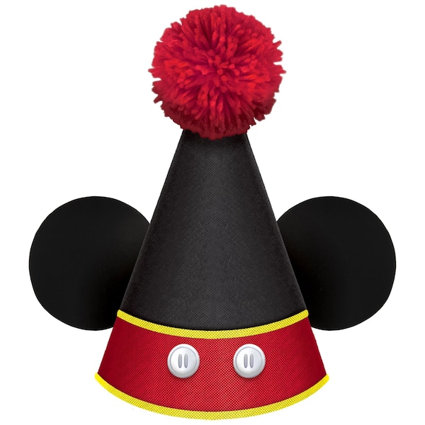 Mickey Mouse Deluxe Party Hat, Mickey Mouse Birthday, Mickey Mouse Party