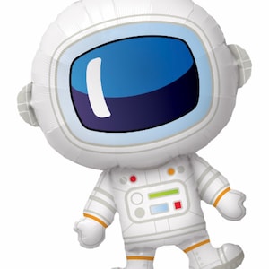 3-2-1 Blastoff! 37" Adorable Astronaut Balloon, Space Party, Rocket Party