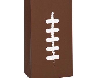 Football Paper Treat Bags, Set of 10 bags, Football Party