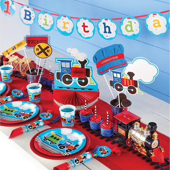 Buy All Aboard Train Loot Bags Set of 8 Railroad Party Favors