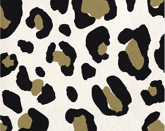 2-Pack Leopard Print Disposable Table Covers – 54x87 Inch, Plastic, For Zoo Jungle Safari Birthday Party Decor