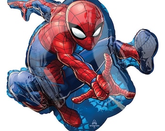Ultimate Spider-Man Balloon, 29x17 Super Hero Party Decor