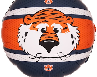 Auburn Tigers Aubie 18” Balloon, War Eagle Balloon
