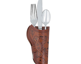 Cowboy Holster Paper Cutlery Pouch, Set of 12, Silverware NOT Included, Cowboy or Cowgirl Birthday Party