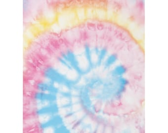 Tie Dye Paper Treat Bags, Set of 8, Tie Dye Party