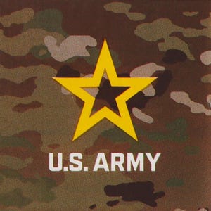 U.S. Army Beverage Napkins, Set of 16, Military Party, Military Retirement, Army Theme Birthday Party