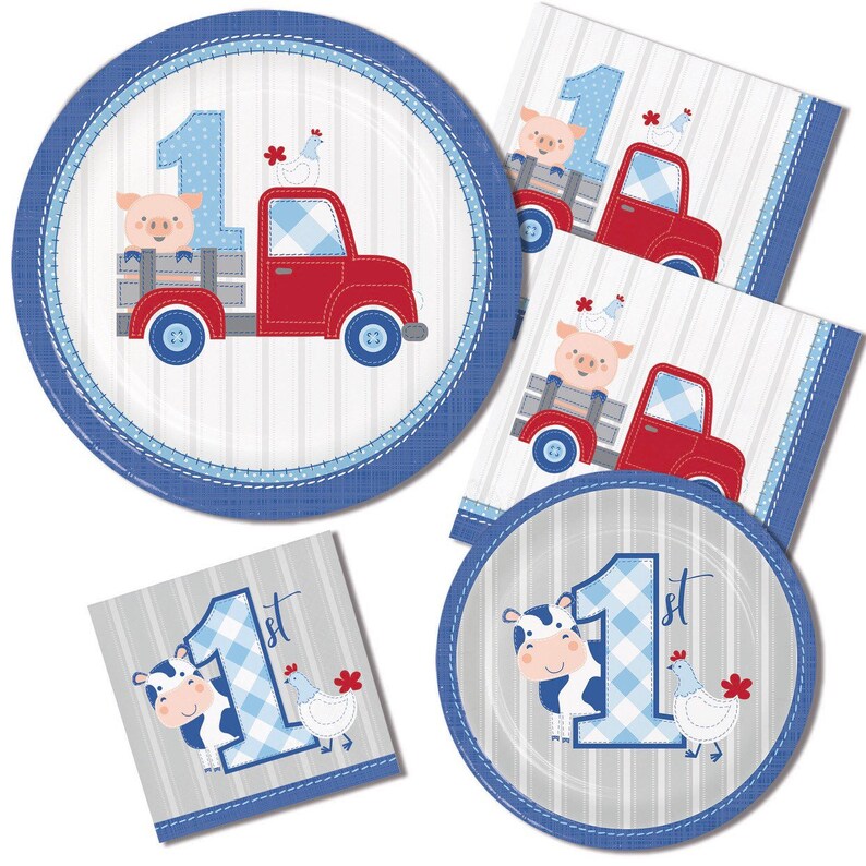 TackyNutPartyStore Farm Party Napkins - Thumbnail 3