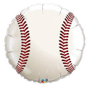 Jumbo 28&quot; Baseball Balloon, Baseball Party, Baseball Themed Party, Sports Party