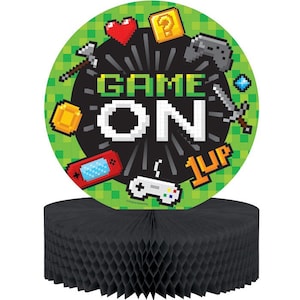 Gaming Party Centerpiece 9”x12”, Gamers Birthday, Video Game Birthday