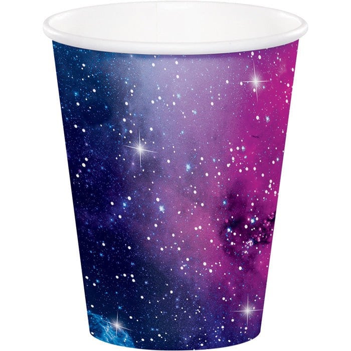 Galaxy Party Cups 9 ounce 8 Count Hot or Cold Beverage Space Party Napkins Galaxy Birthday Party Themes Galaxy Birthday