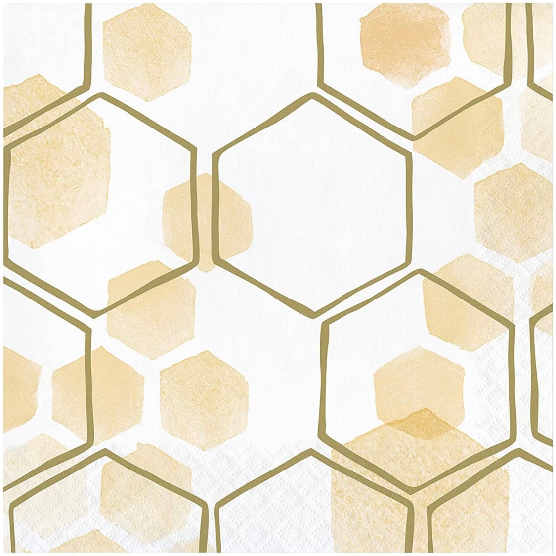 Honeycomb 65 Luncheon Napkins 16 ct Bee Birthday Party Bee Theme