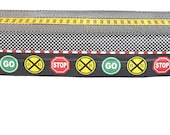 Railroad Table Cover 54 x 108 inches, Train Table cloth