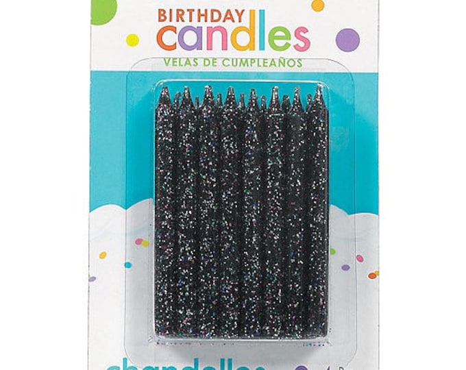 ORANGE Dots & Stripes Birthday Candles Etsy