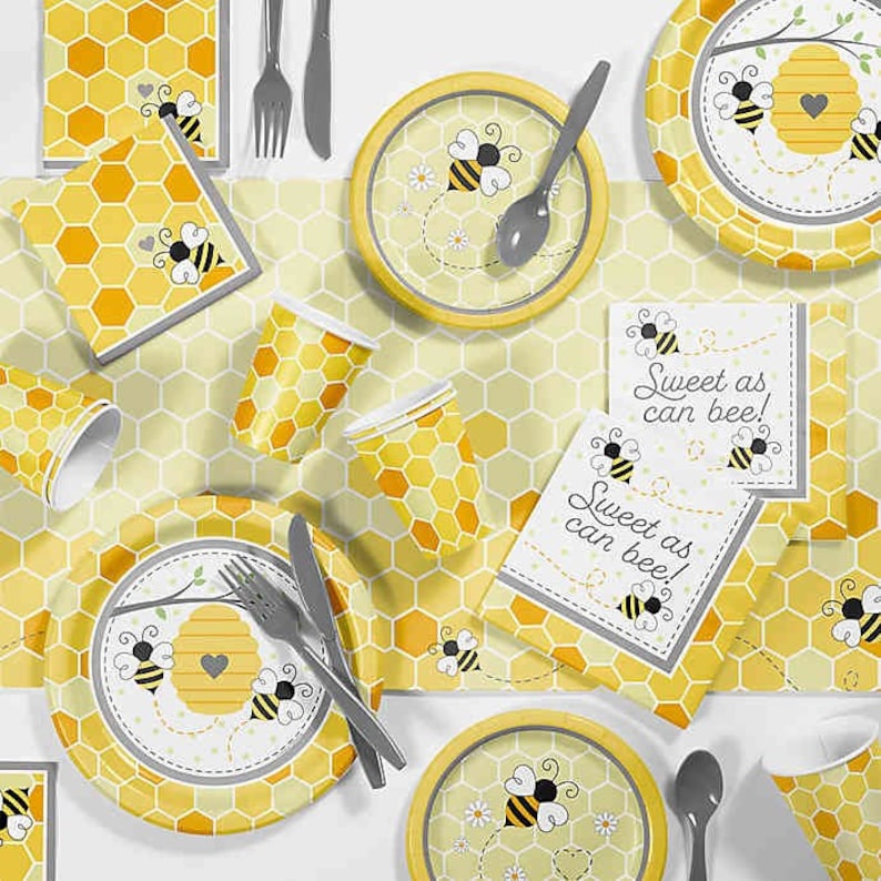 Bumblebee Baby Napkins - Thumbnail 2