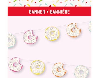 Party Donut Garland, Donut Party, Donut Birthday, Donut Decor