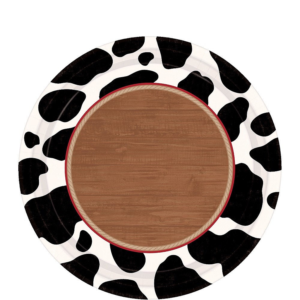 Yeehaw Western Dessert Plates 8ct 7 Cowboy Birthday Western Theme Party