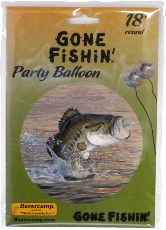 Bass Fish 18 Balloon, Retirement Party, Boy Baby Shower -  Canada