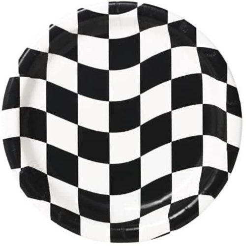 Black and White Check Party Picks Set of 50 Racing Party Etsy