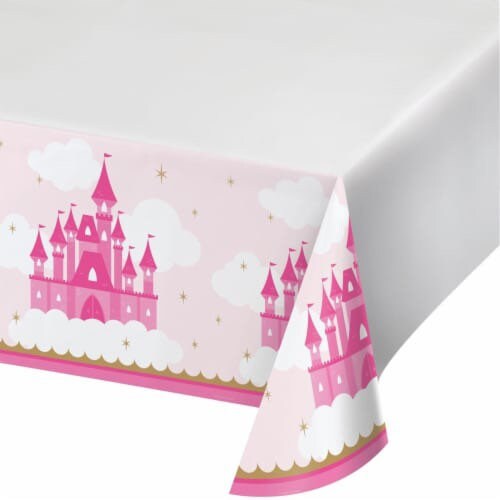 Little Princess Plastic Table Cover 48x88 Princess Birthday Party Little Princess Line