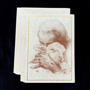 J & L 1 Karte Pk6 Sepia Tone 5x7