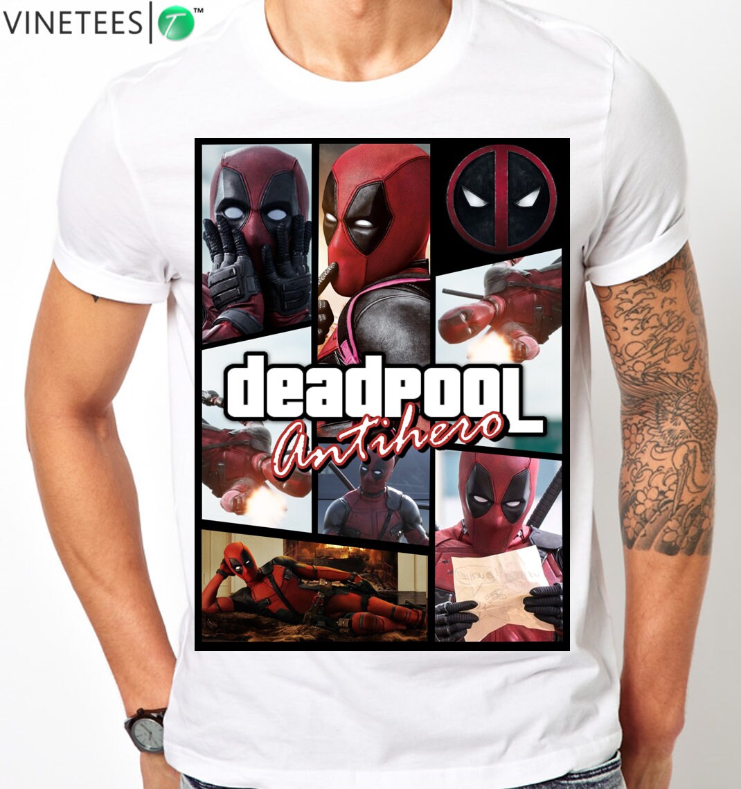 camisetas de deadpool