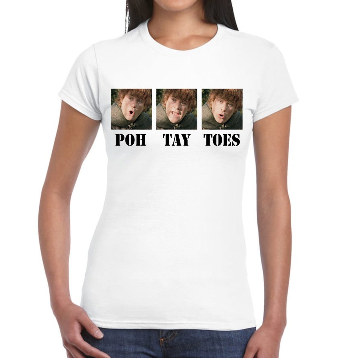 Lord Of The Rings POTATOES Samwise Gamgee LOTR Frodo Funny T Etsy