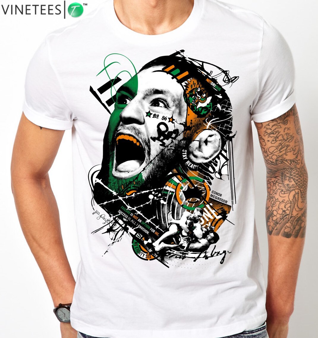 Conor mcgregor graphic tee Clearance