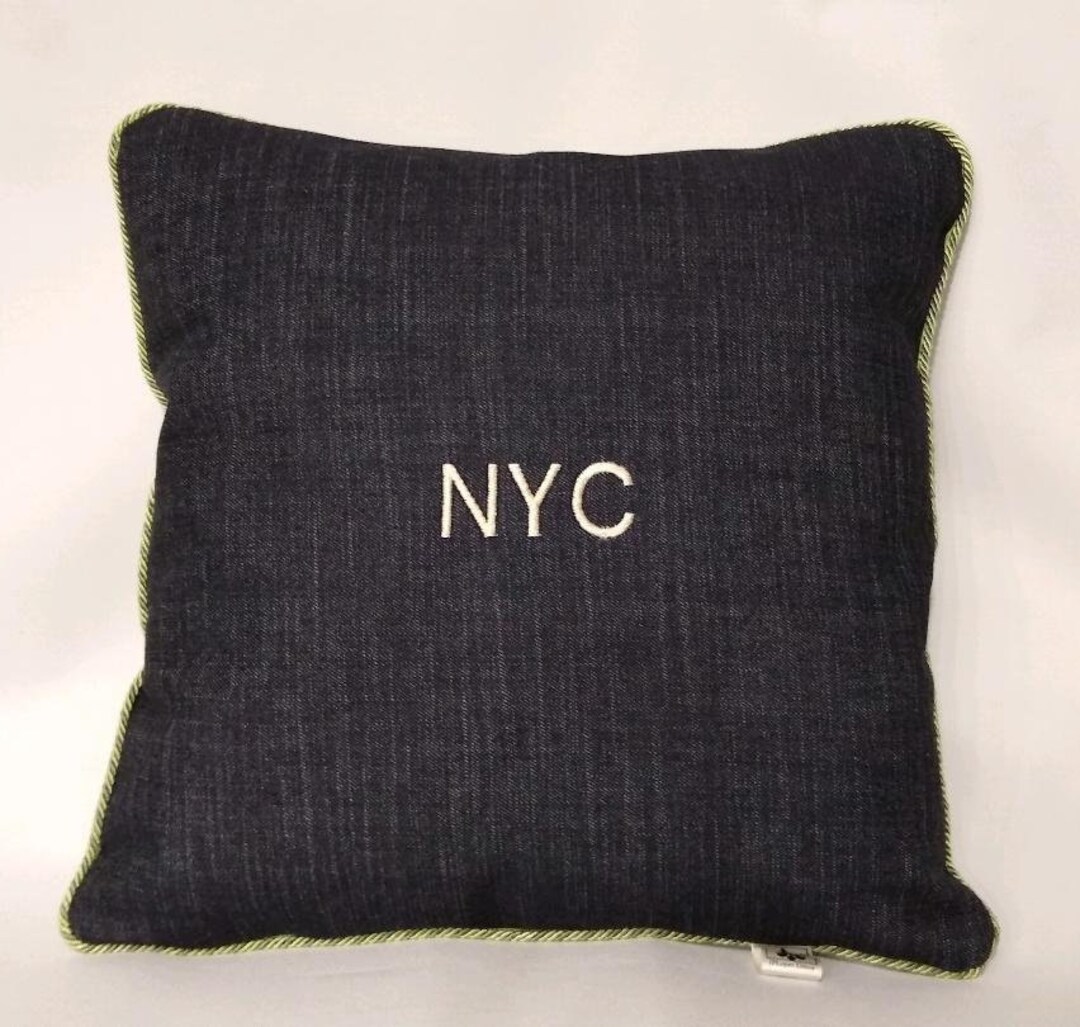 Pillow 16x16 New York City nyc Pillow With Etsy