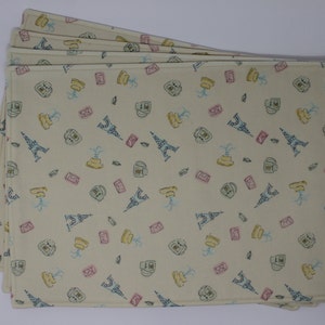 Paris Placemats, Set of 4