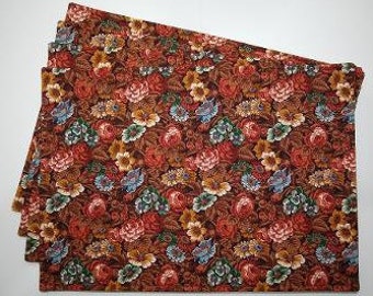 Floral Placemats - Flower Placemats - Set of 4