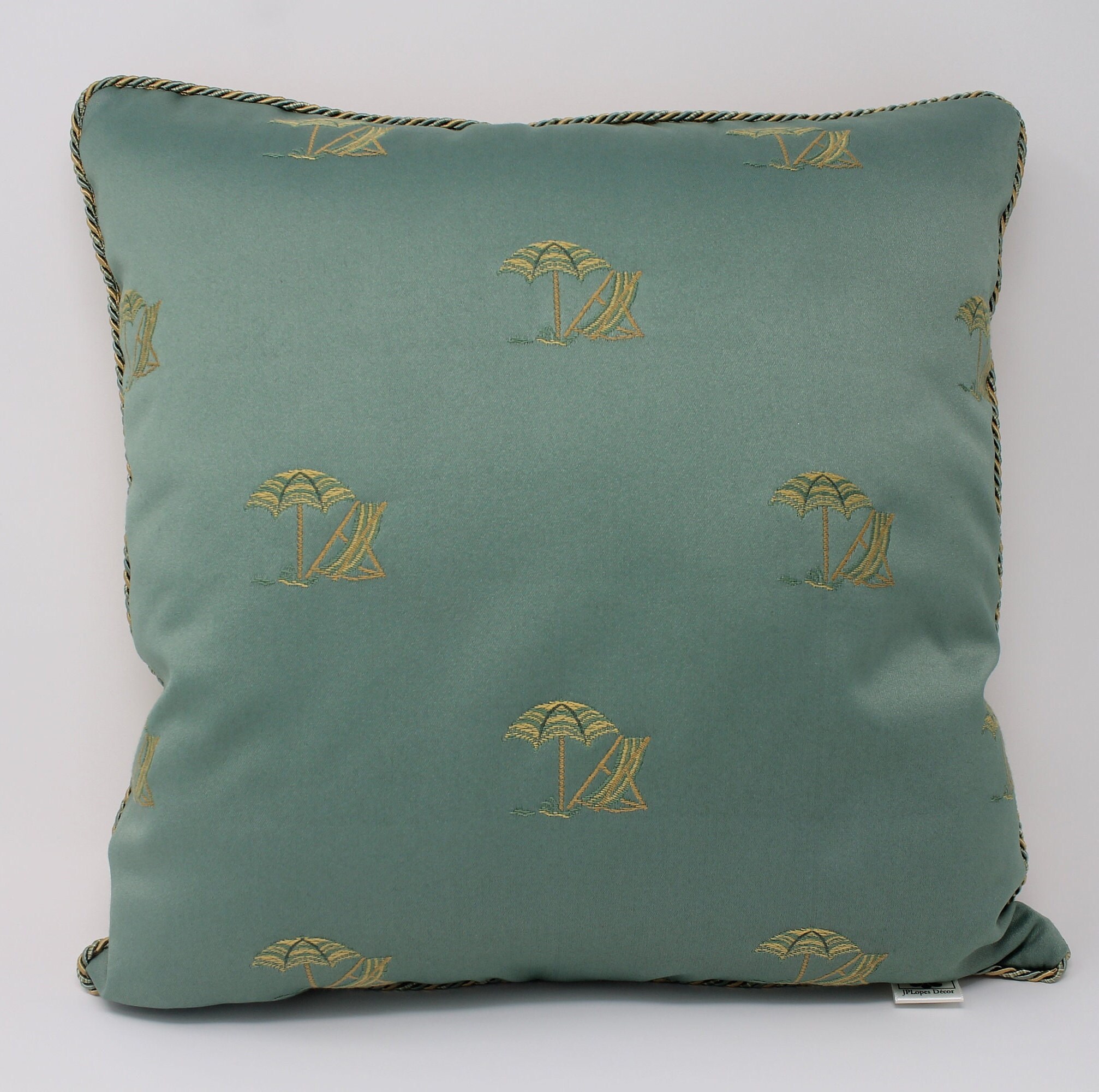 Pillow Beach Chair & Umbrella Pillow 16 X 16 Pillow Pillow Etsy