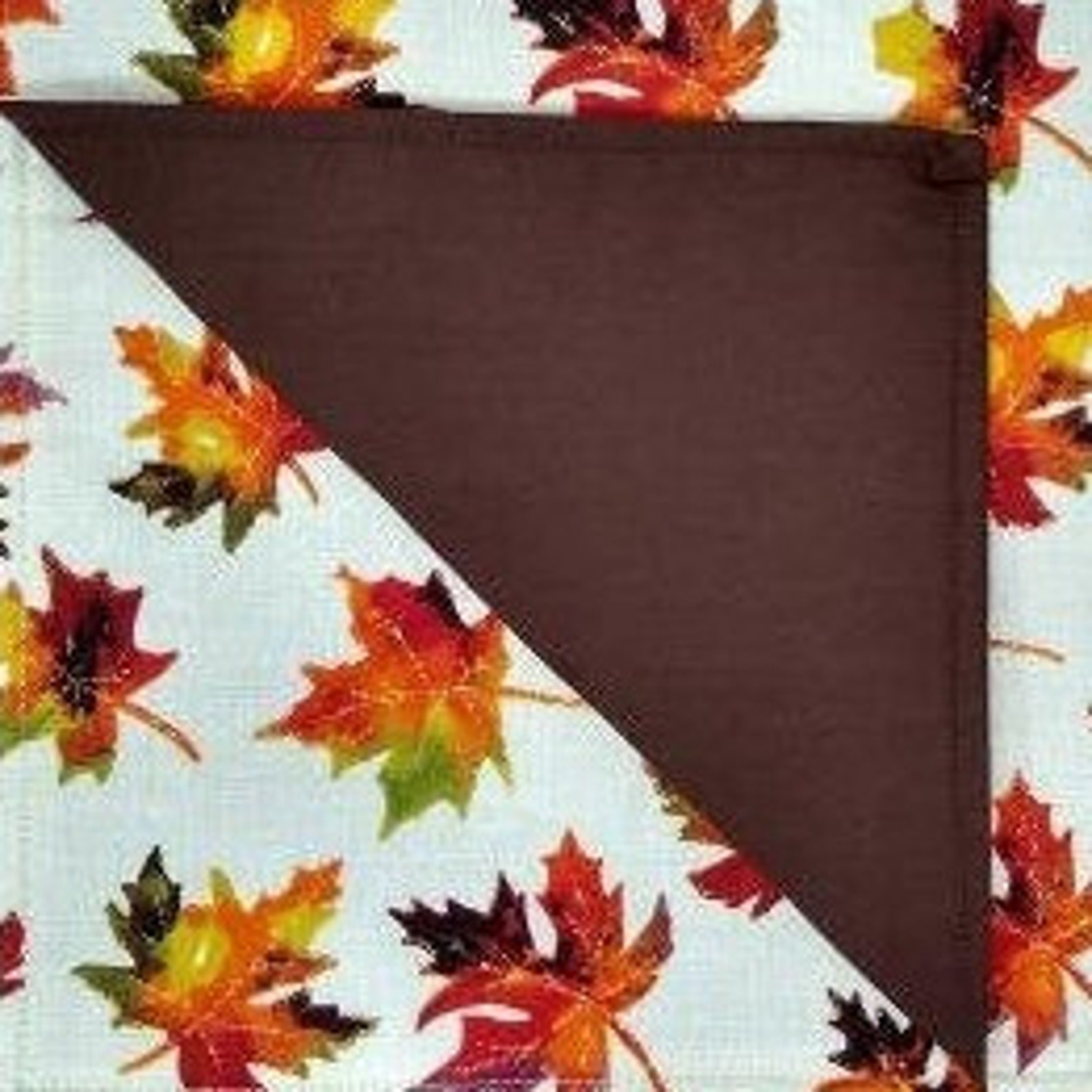 Autumn Leaves Placemats Fall Placemats Thanksgiving Etsy