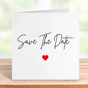 Biglietto di annuncio di gravidanza "Save the Date", elegante biglietto personalizzato, ricordo unico per futuri genitori, perfetto biglietto di auguri per un bambino.