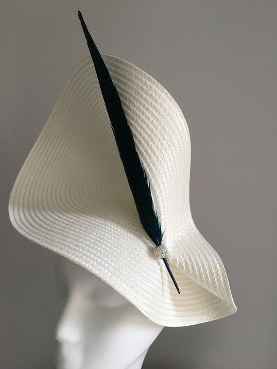 dark green derby hat