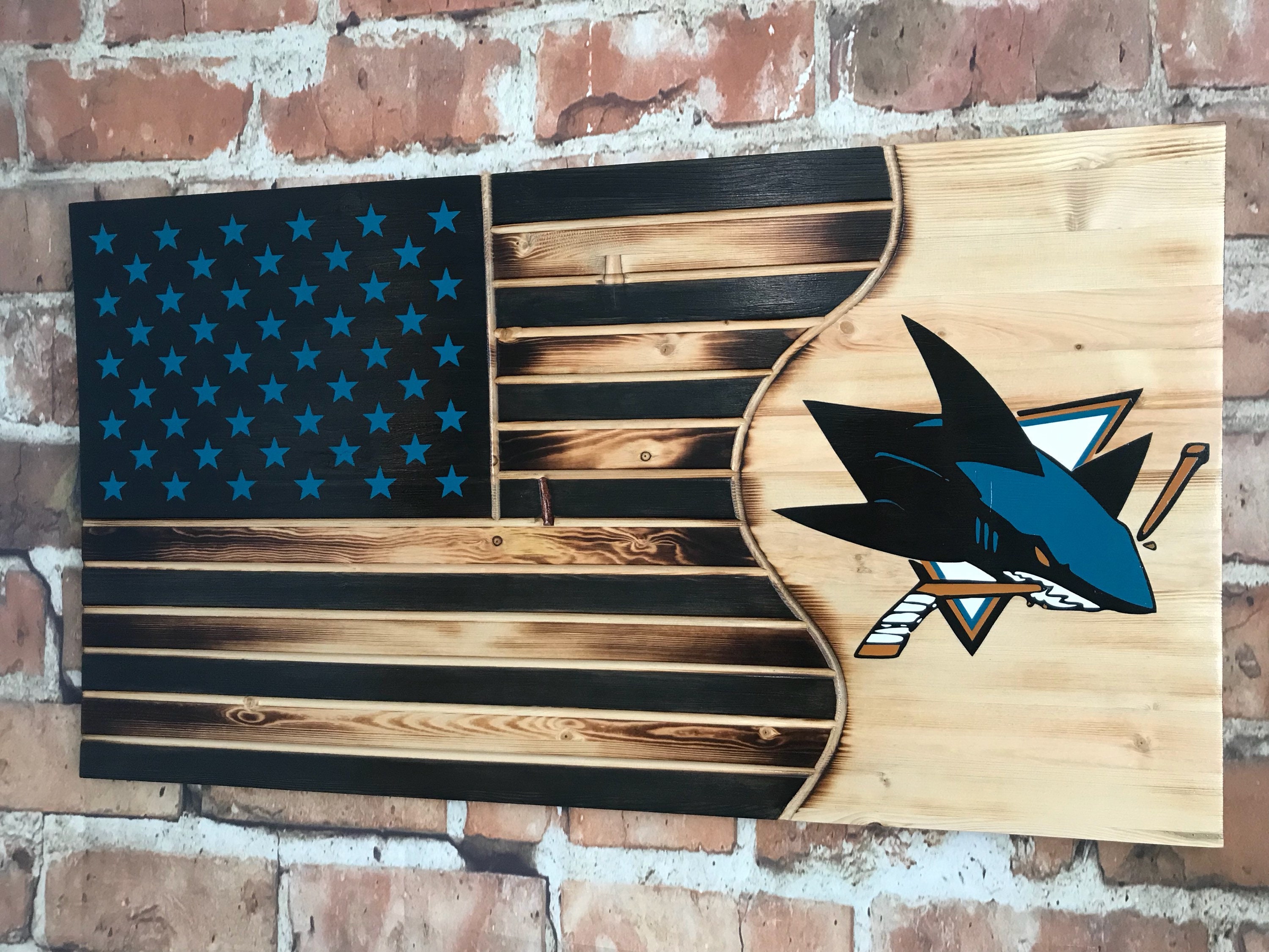Customized San Jose Sharks Womens Apparel 3D USA Flag Gift - Personalized  Gifts: Family, Sports, Occasions, Trending