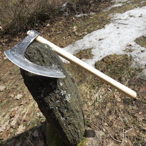 Ascia , accetta , bushcraft , all'aperto , handaxe , regalo personalizzato  , tomahawk , ascia , stormbreaker , pathfinder , manico in legno , lancia  ascia -  Italia