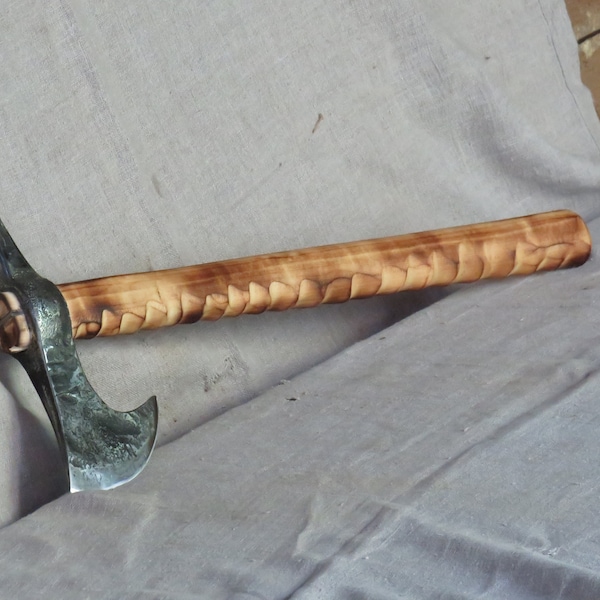 Ax , hatchet , bushcraft , outdoor , handaxe , custom gift , tomahawk , axe , stormbreaker , pathfinder , wood handle , throwing hatchet