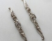 Vintage Style Dresser Knobs Ring Drawer Pulls Handles Antique Silver Backplate Kitchen Cabinet Door Knobs Handle Pull Knob Back Plate Rustic