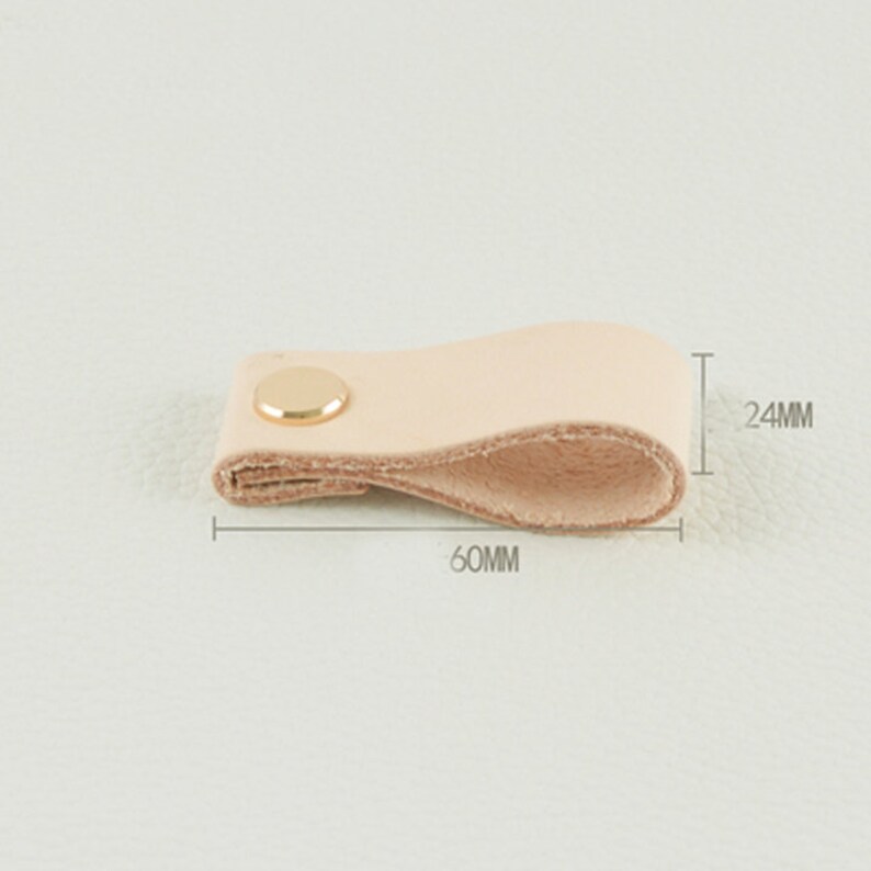 739 5 Color Soft Leather Door Handles For Cabinet Wardrobe Cupboard Drawer Pull Knobs Furniture Kitchen Hardware Decorative Accessories