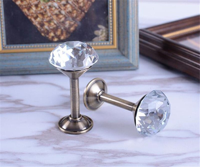 Clear Glass Hooks Crystal Wall Hooks Decorative Wall Hooks Etsy